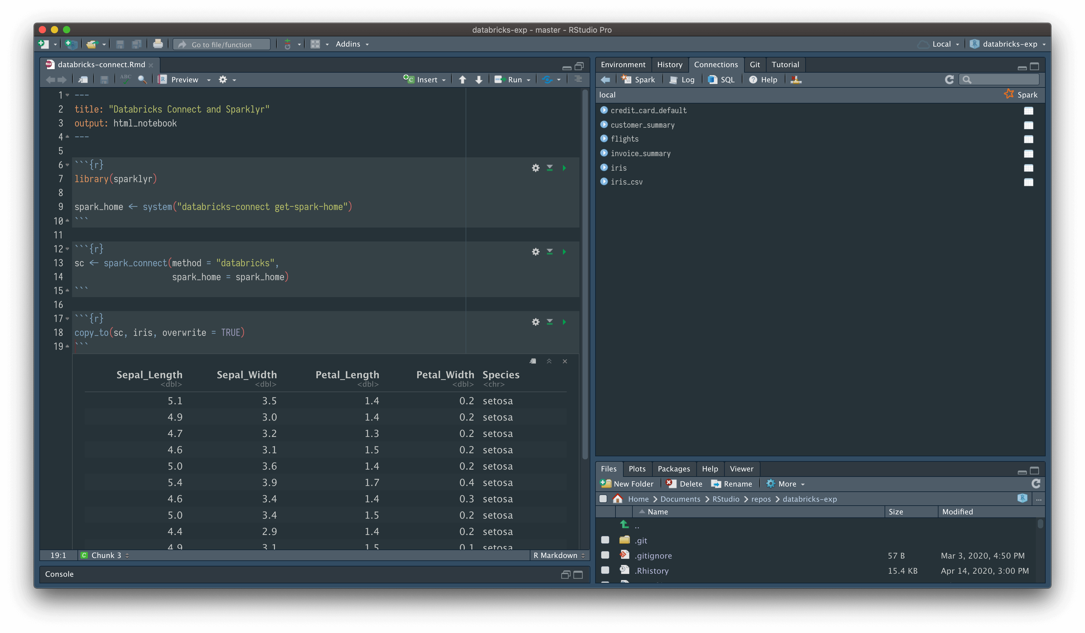 Databricks Connect with RStudio Desktop
